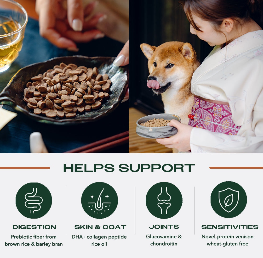 Helps support digestion, skin & coat, joints and sensitivities