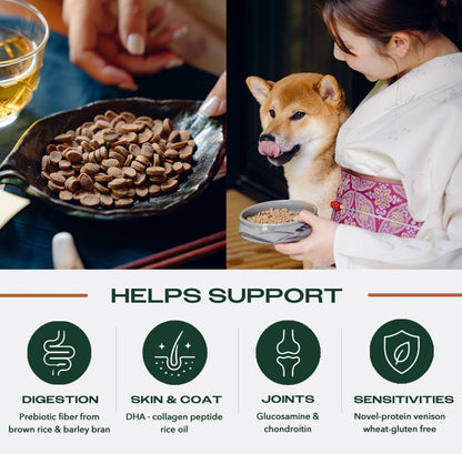 Helps support digestion, skin & coat, joints and sensitivities