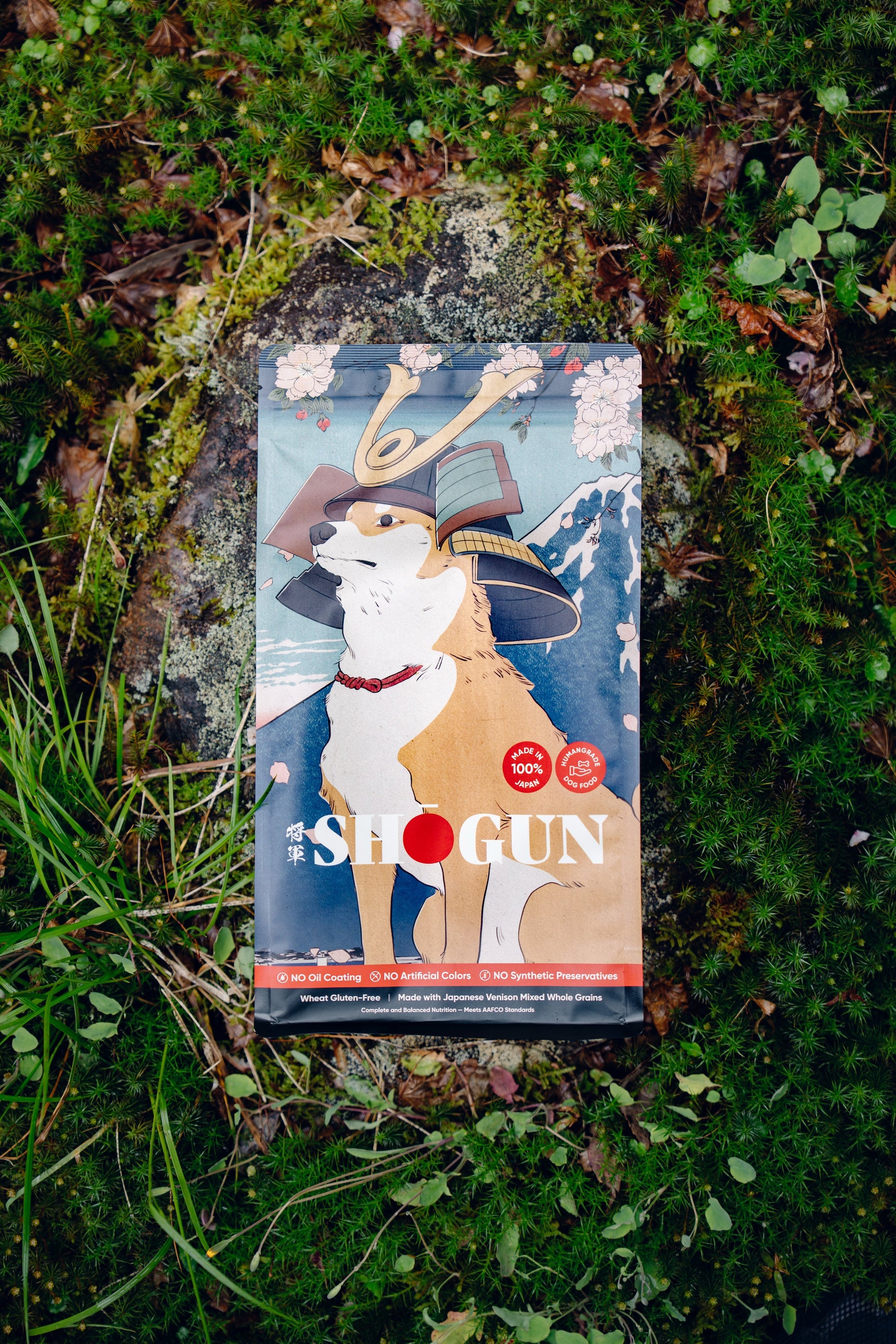 Japanese wild venison · slow-crafted, not extruded